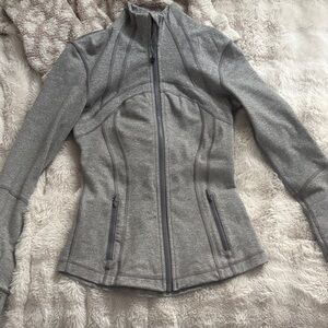 Rare Define grey Lululemon zip up